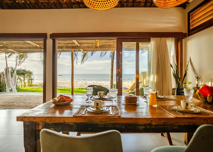Casa ADOBE Preá - FRENTE MAR!